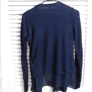 Navy blue sweater